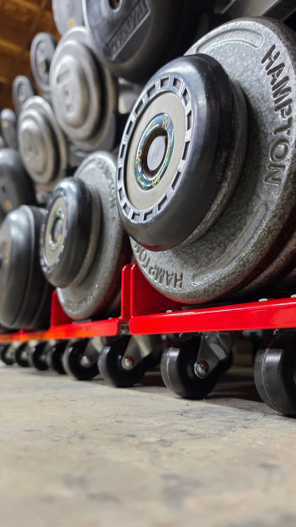 Weight Skates | Dumbbell Storage