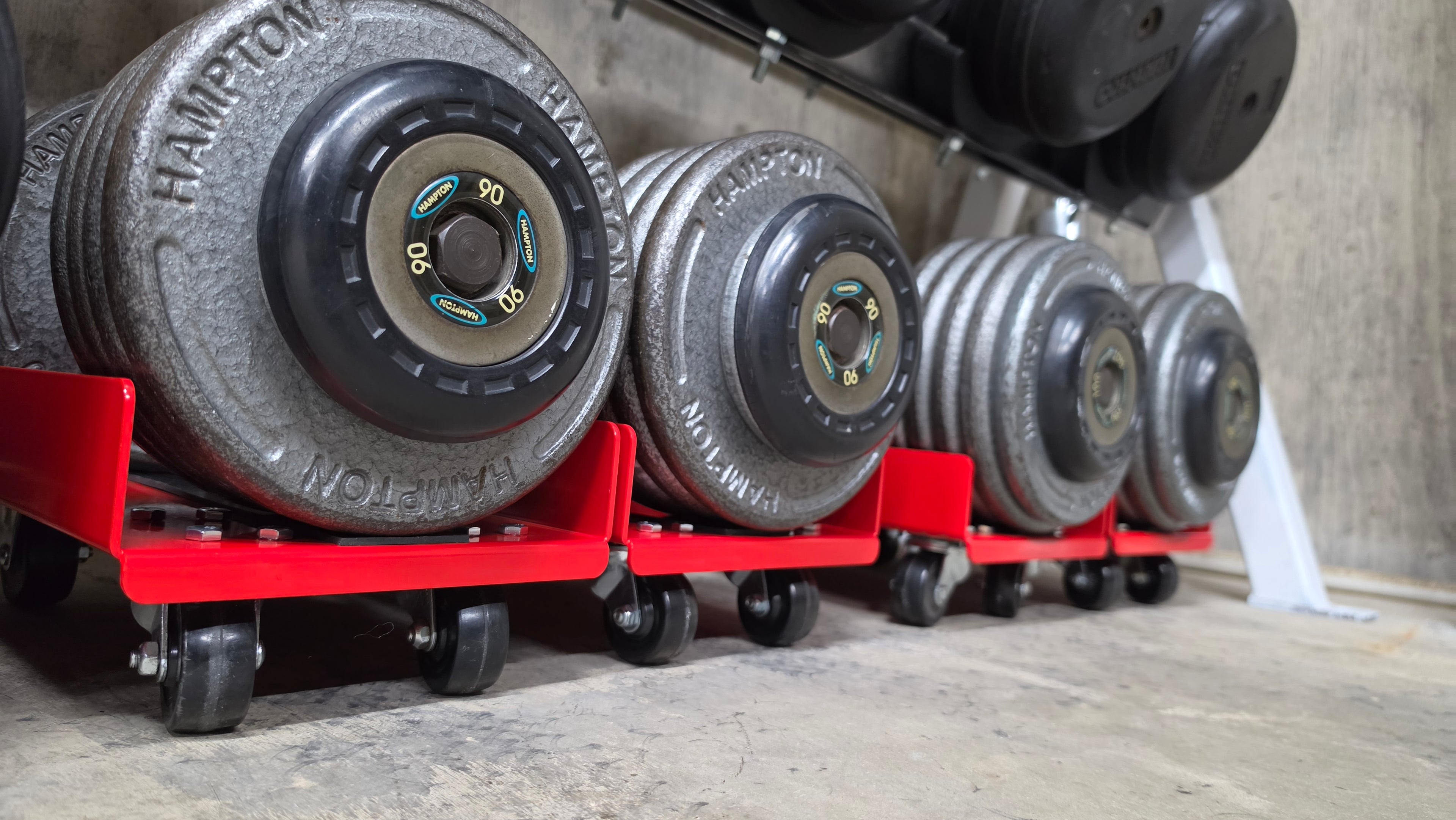 Weight Skates | Dumbbell Storage