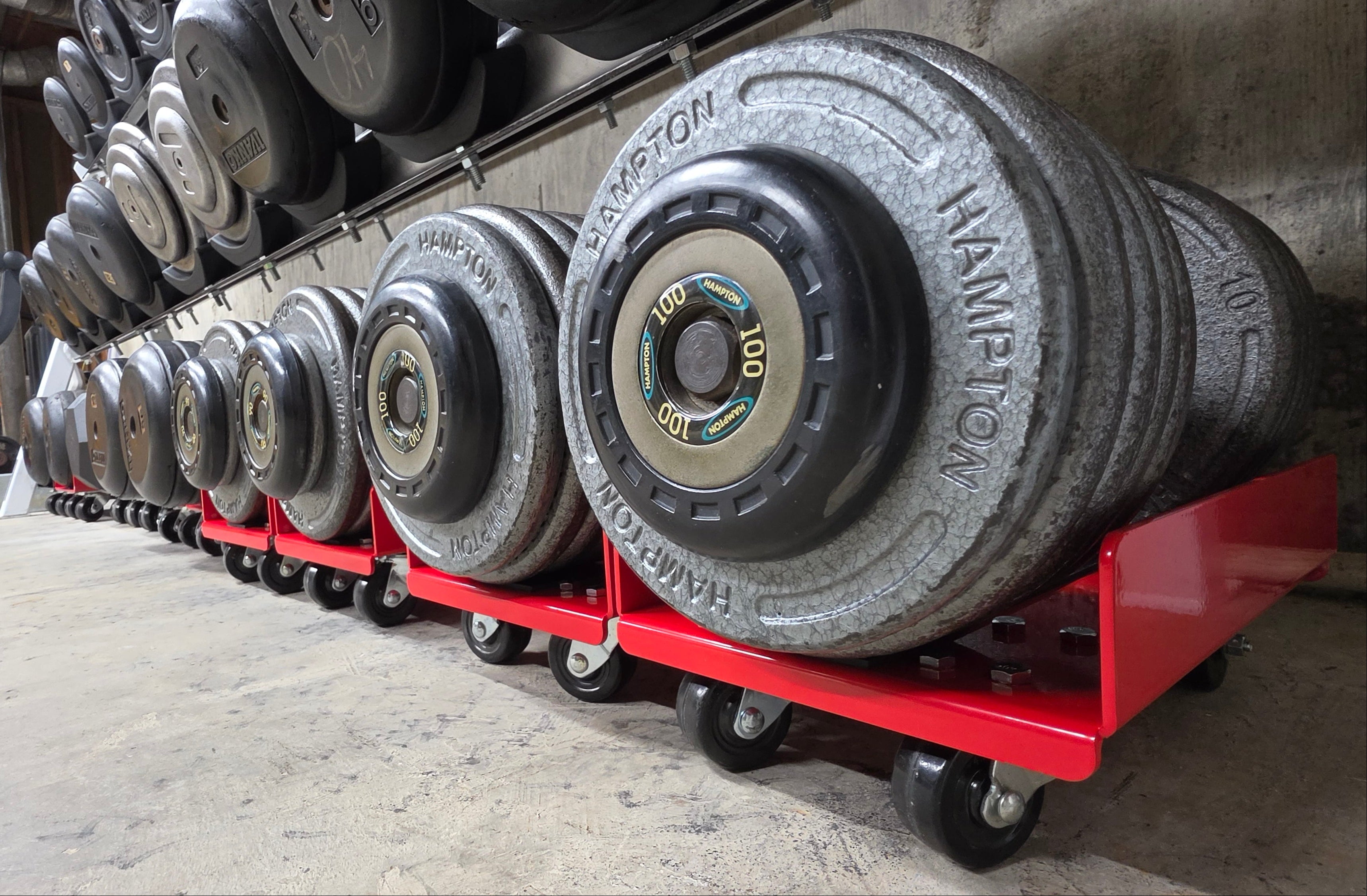 Weight Skates | Dumbbell Storage